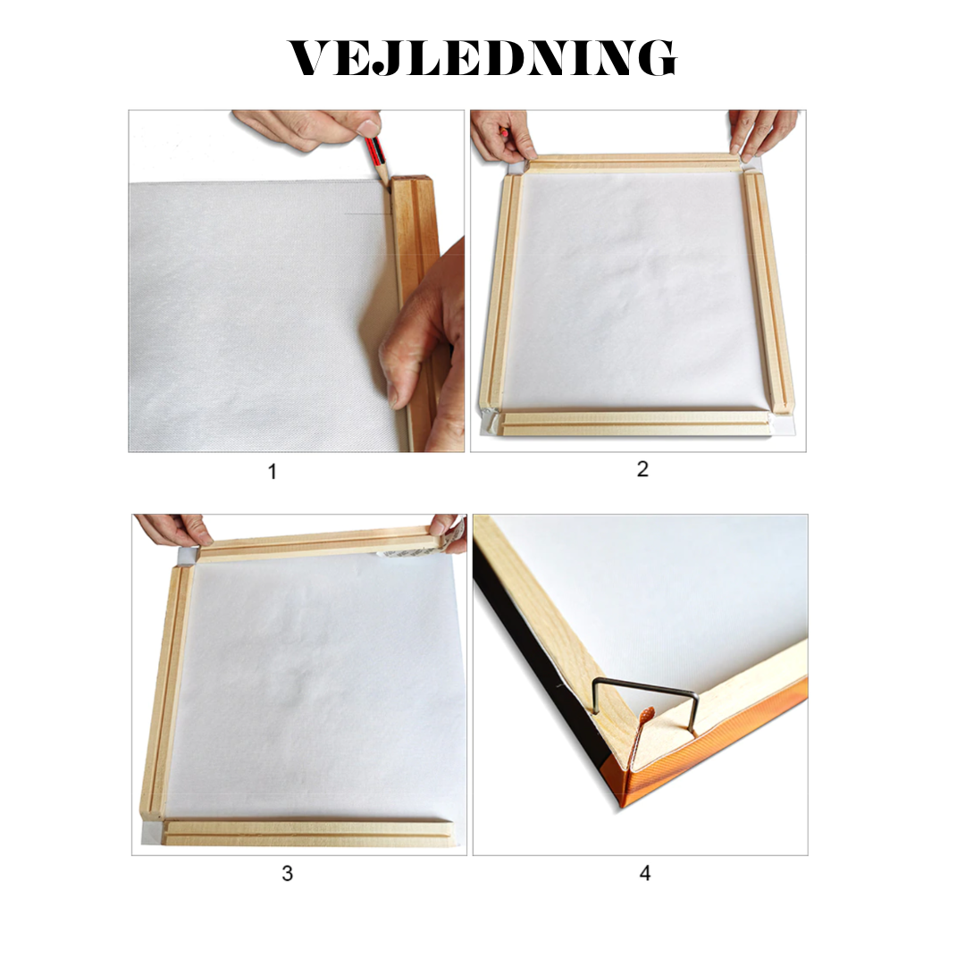 Saml selv ramme til alle former for malerier - dit diamond painting lærred - premium diamond art