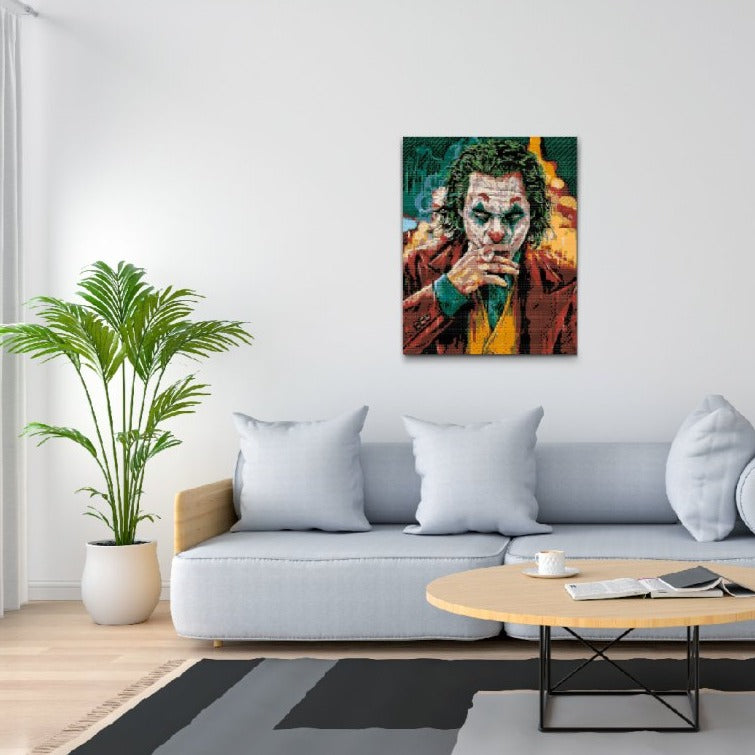 Jokeren fra Batman- Sjove og Afslappende Vinter Kunstprojekter med Diamond Painting