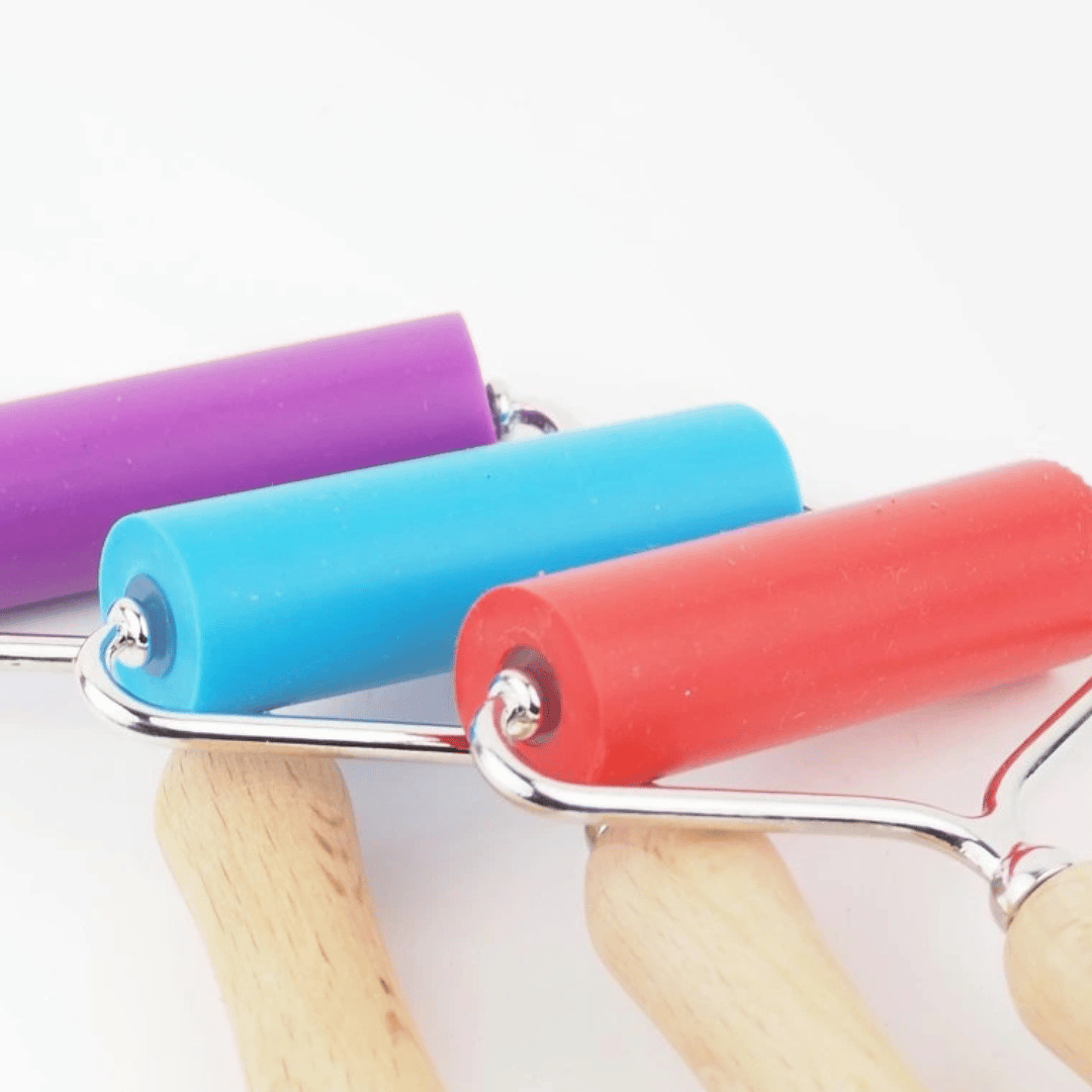 Diamond Pen Træhåndtag med Rulle – Perfekt Tilbehør | Premium Diamond Paint