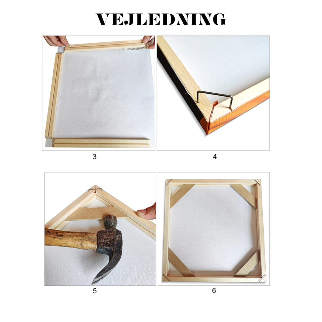 Saml selv ramme til alle former for malerier - dit diamond painting lærred - premium diamond art