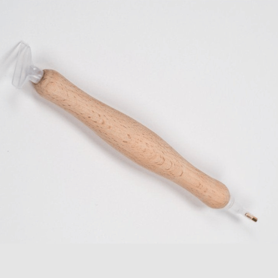 Ergonomisk træ pen til diamond painting – inklusiv tilbehør