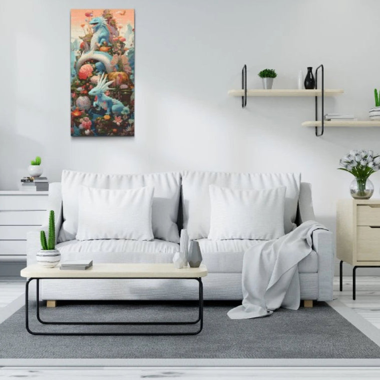 Dragens Hule - premium diamond art - diamond painting i højeste kvalitet