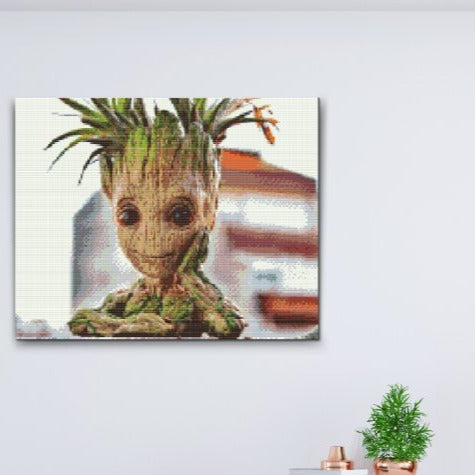 Groot - premium diamond art - diamond painting i højeste kvalitet