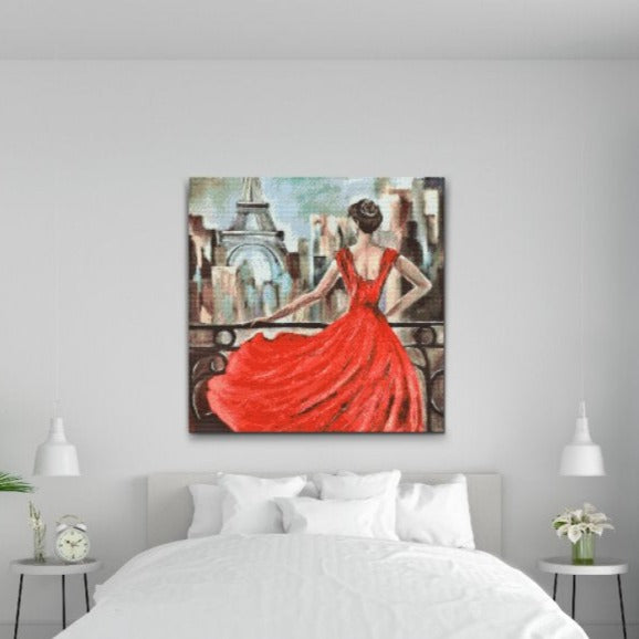 LADY IN RED | Diamond Paint
