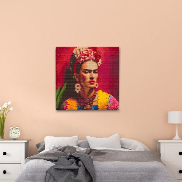 Frida Kahlo - premium diamond art - diamond painting i højeste kvalitet