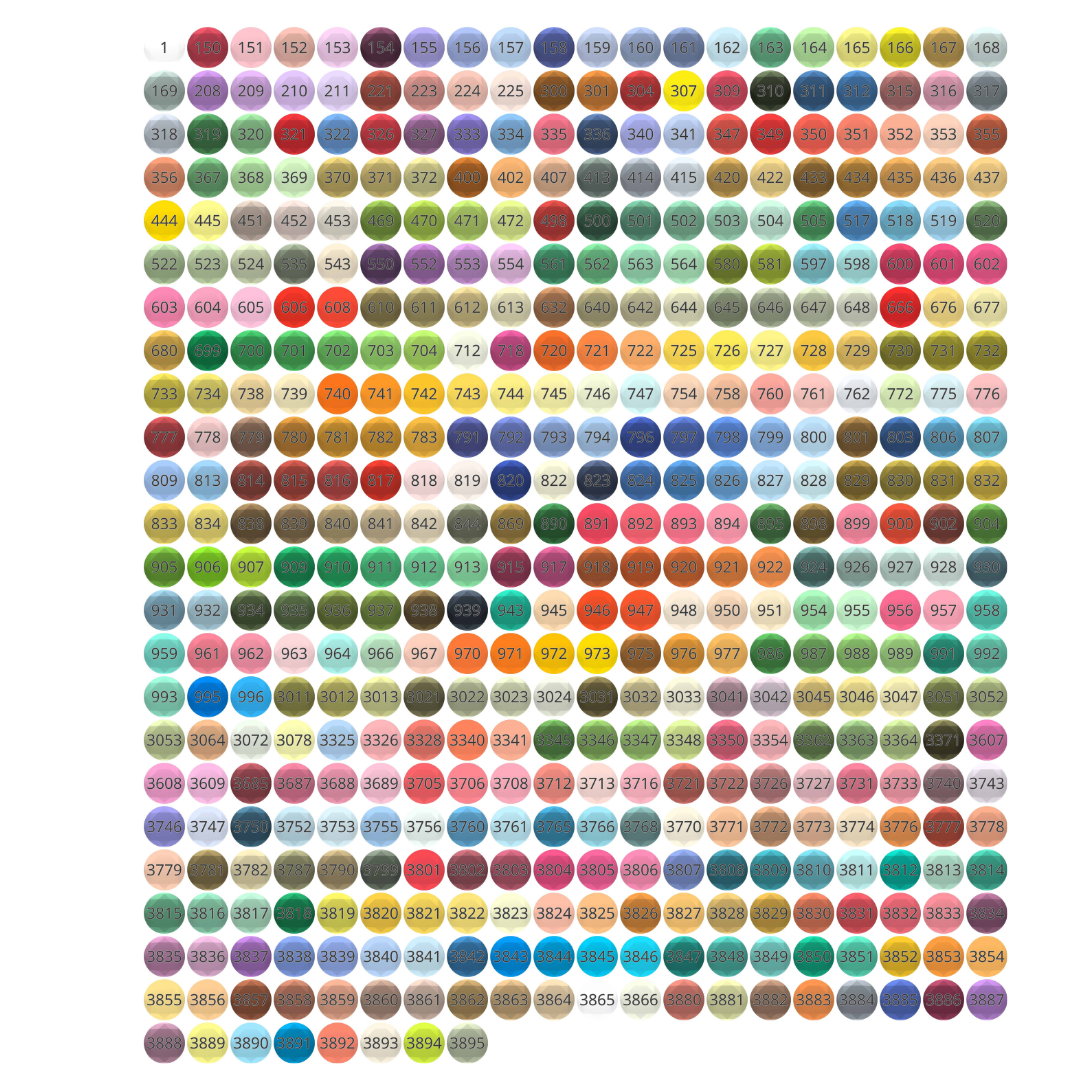 Ekstra diamanter til diamond painting og diamond art – bestil nemt den farve, du mangler, hos Premium Diamond Paint.