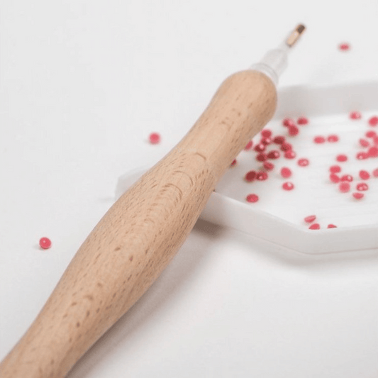 Luksus træ pen til diamond painting – ergonomisk og elegant