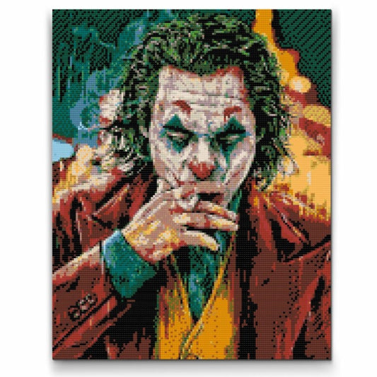 Jokeren fra Batman- Sjove og Afslappende Vinter Kunstprojekter med Diamond Painting