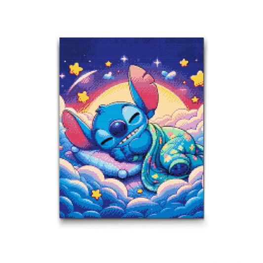 Stitch i Drømmeland | Sødt Diamond Painting til Børn