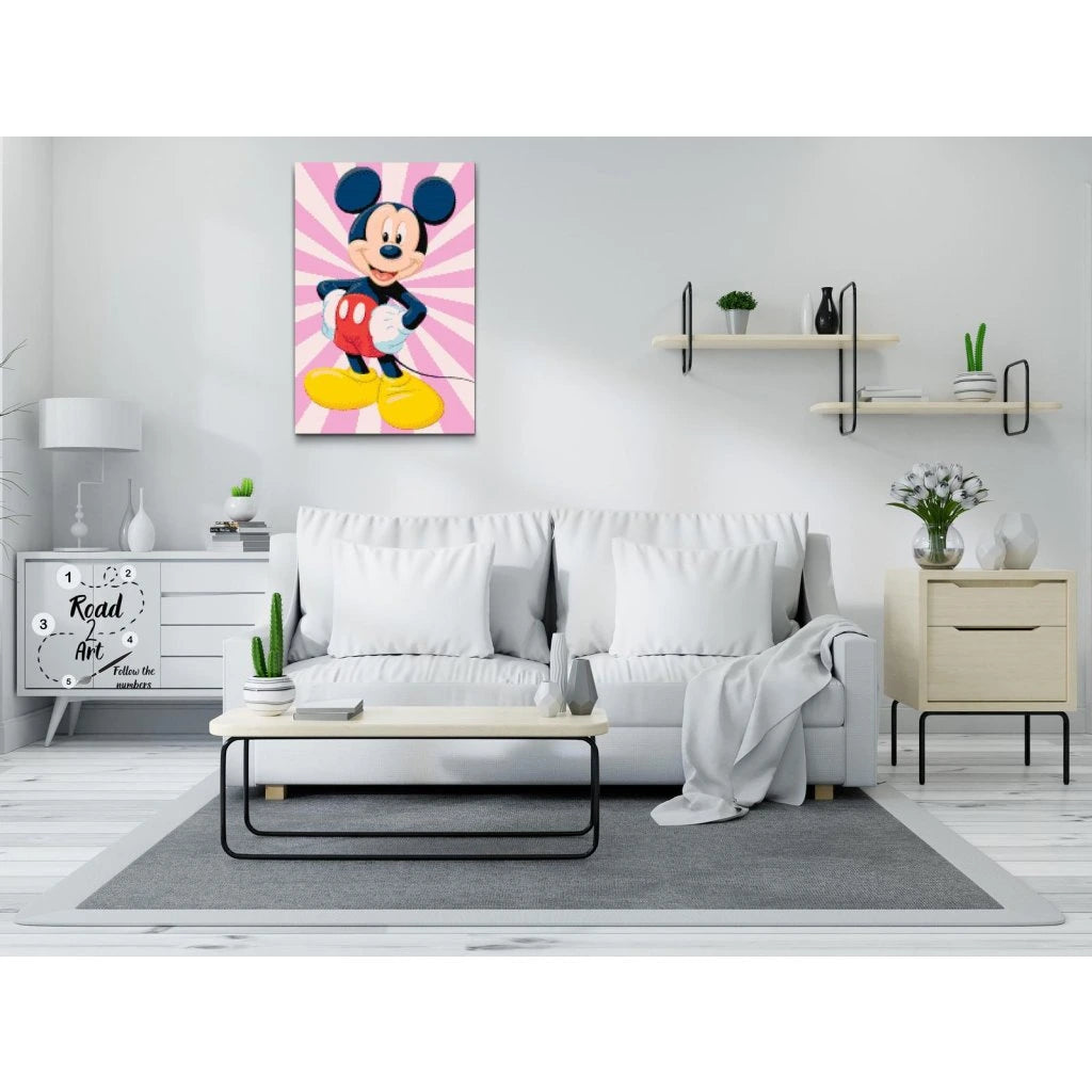 Mickey Mouse – Diamond painting med farver, glæde og Disney-magi