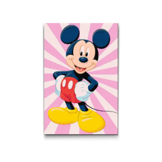Mickey Mouse diamond painting – Sjov og farverig Disney-klassiker til børn og fans
