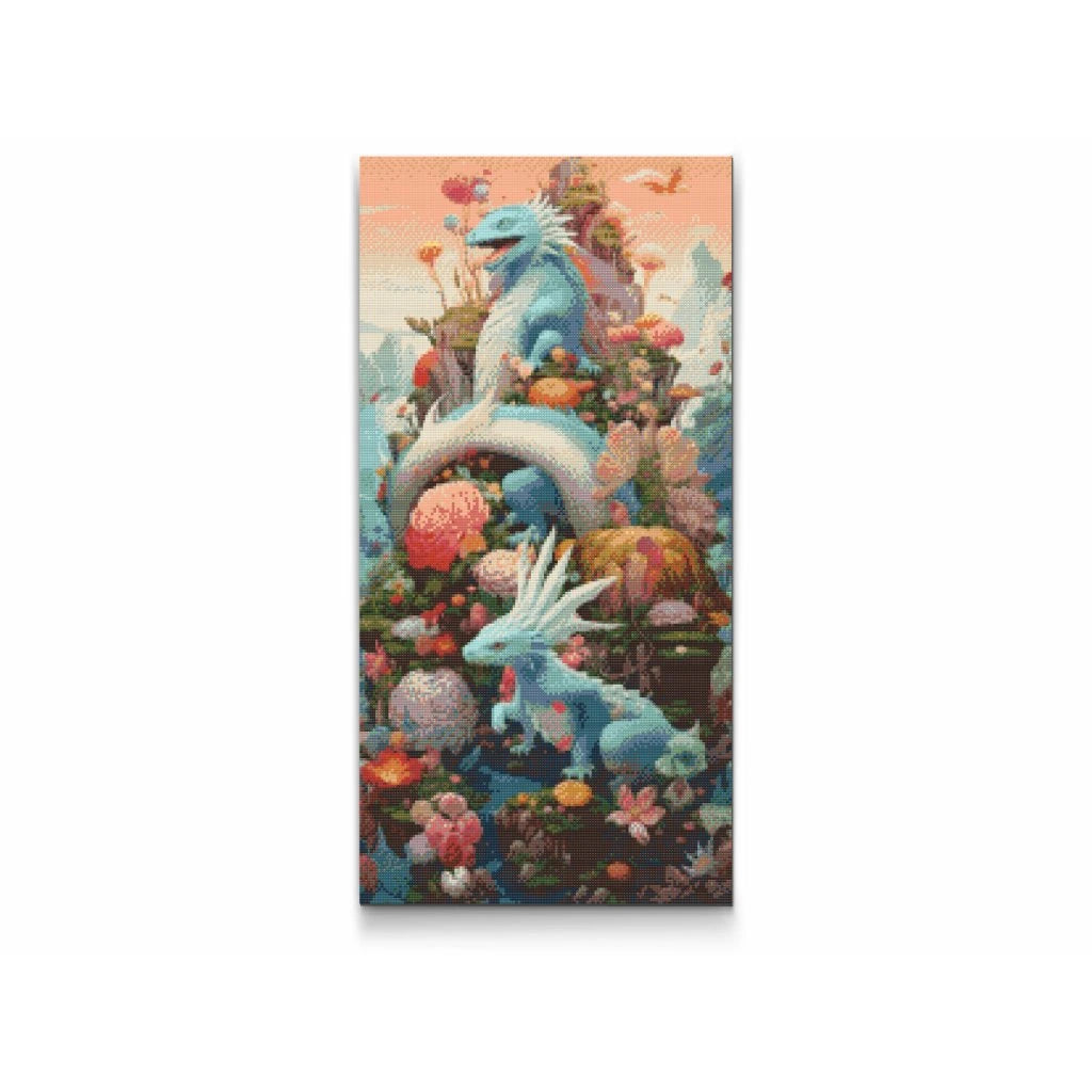 Dragens Hule  - premium diamond art - diamond painting i højeste kvalitet