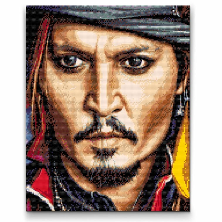 Johnny Depp - Sjove og Afslappende Vinter Kunstprojekter med Diamond Painting