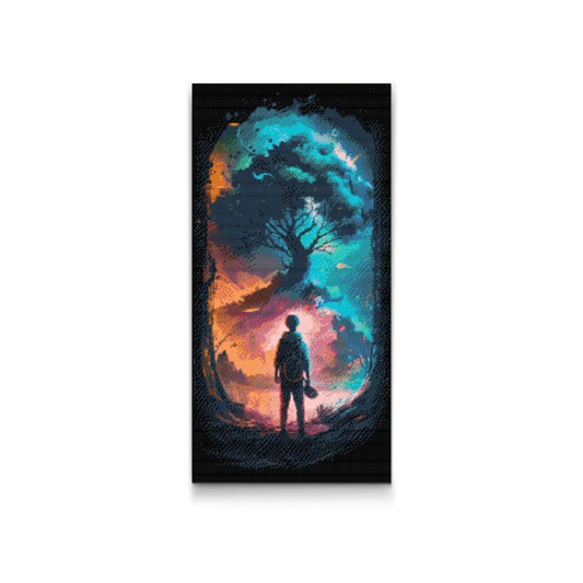 Skovens Indre Mystik   - premium diamond art - diamond painting i højeste kvalitet