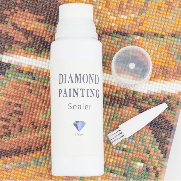 Lak til at skabe et beskyttende lag og får dit diamond paint til at holde evigt!
